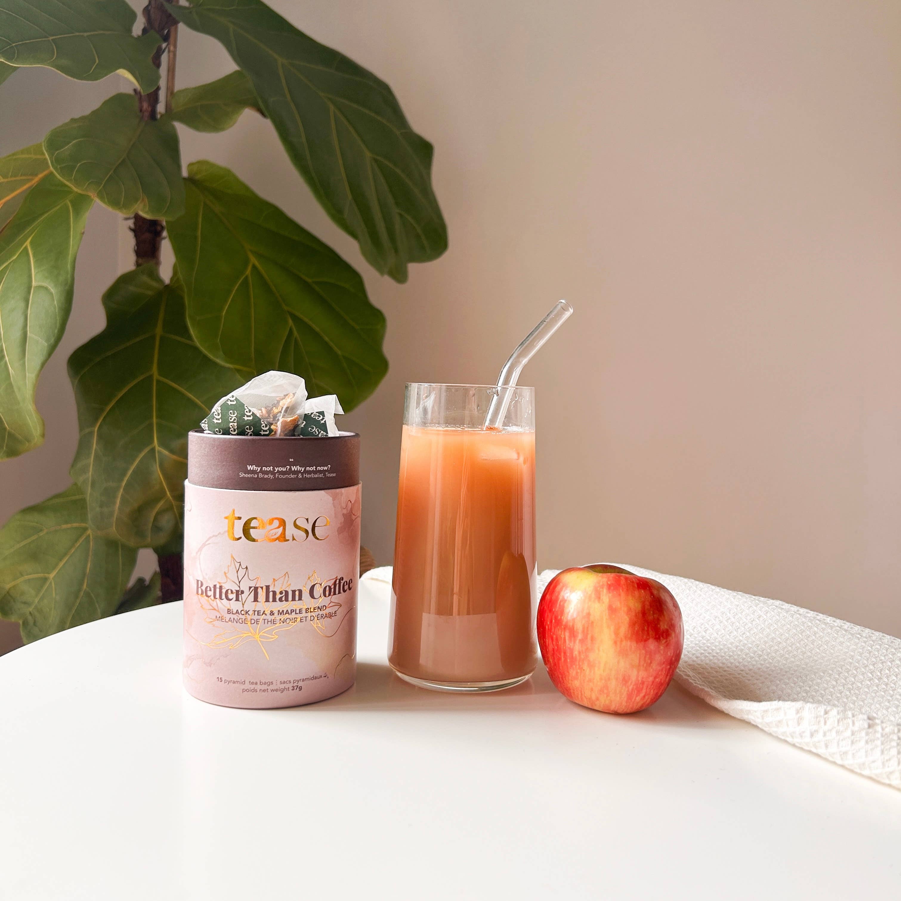 Better Than Coffee | Energy Maple Vanilla Black Tea