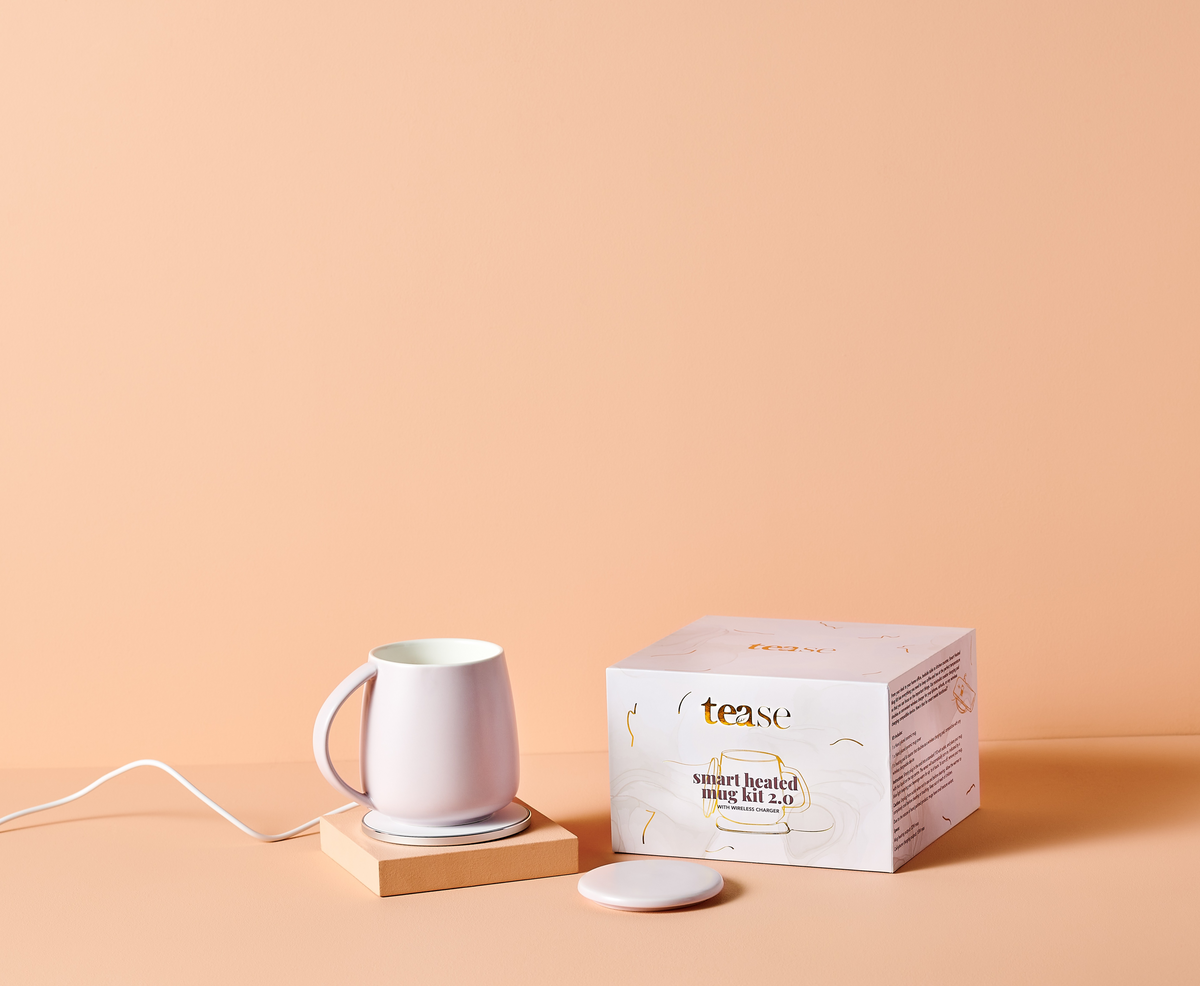 Smart Heated Mug Kit 2.0 with Wireless Charger