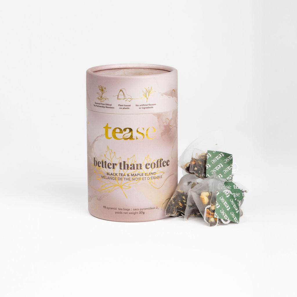 Better Than Coffee | Energy Maple Vanilla Black Tea