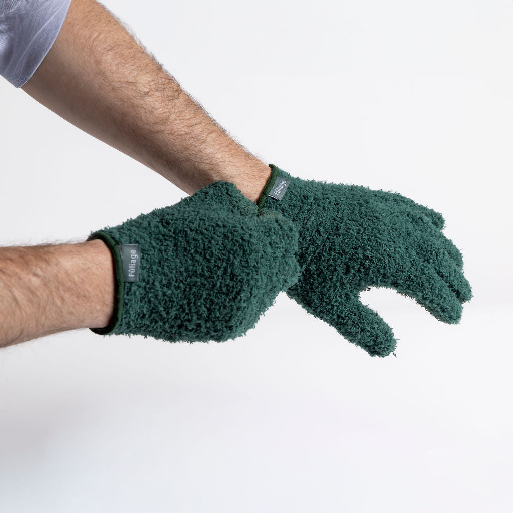 Microfiber Plant Dusting Gloves