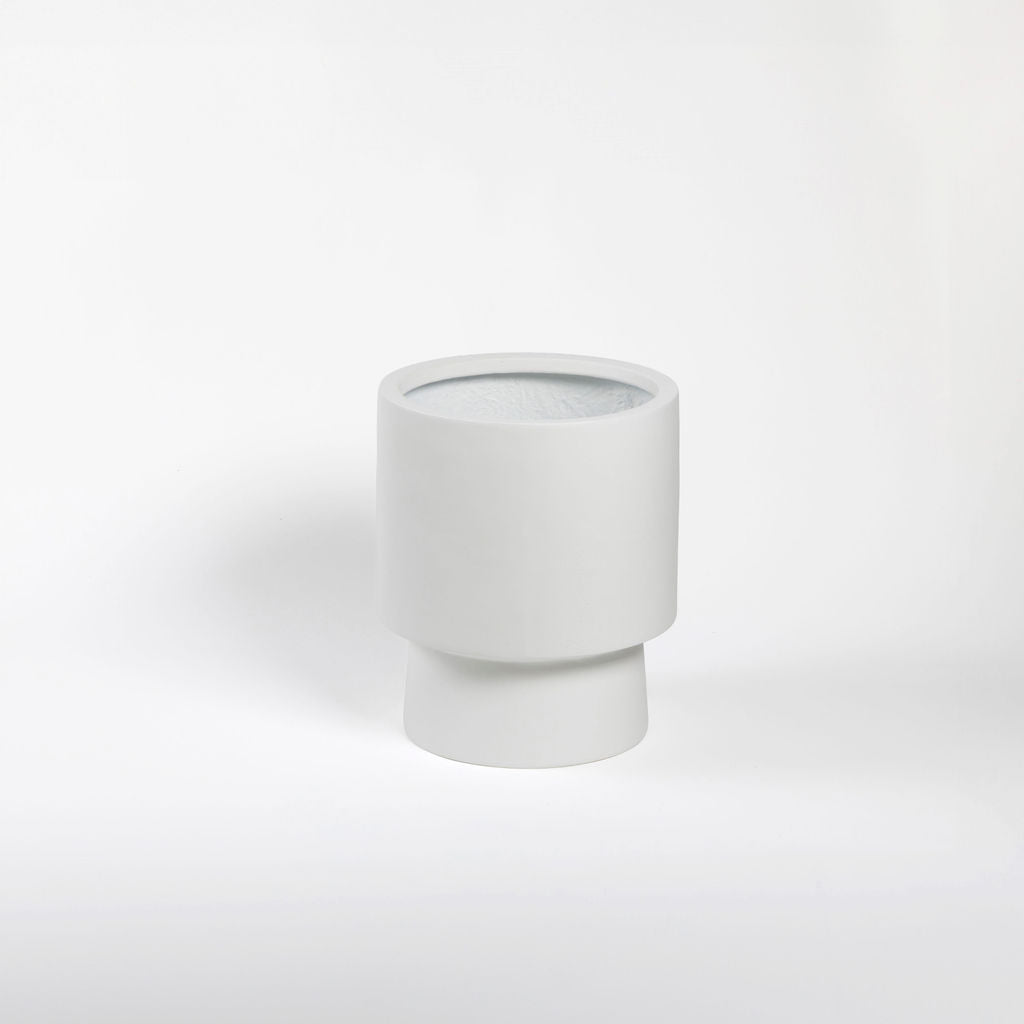 Pedestal pot planter modern indoor plant pot white black Canada