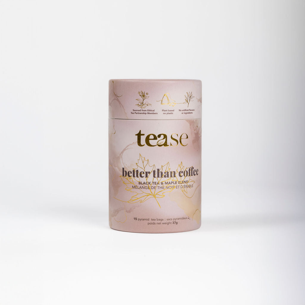 Better Than Coffee |  Energy Maple Vanilla Black Tea