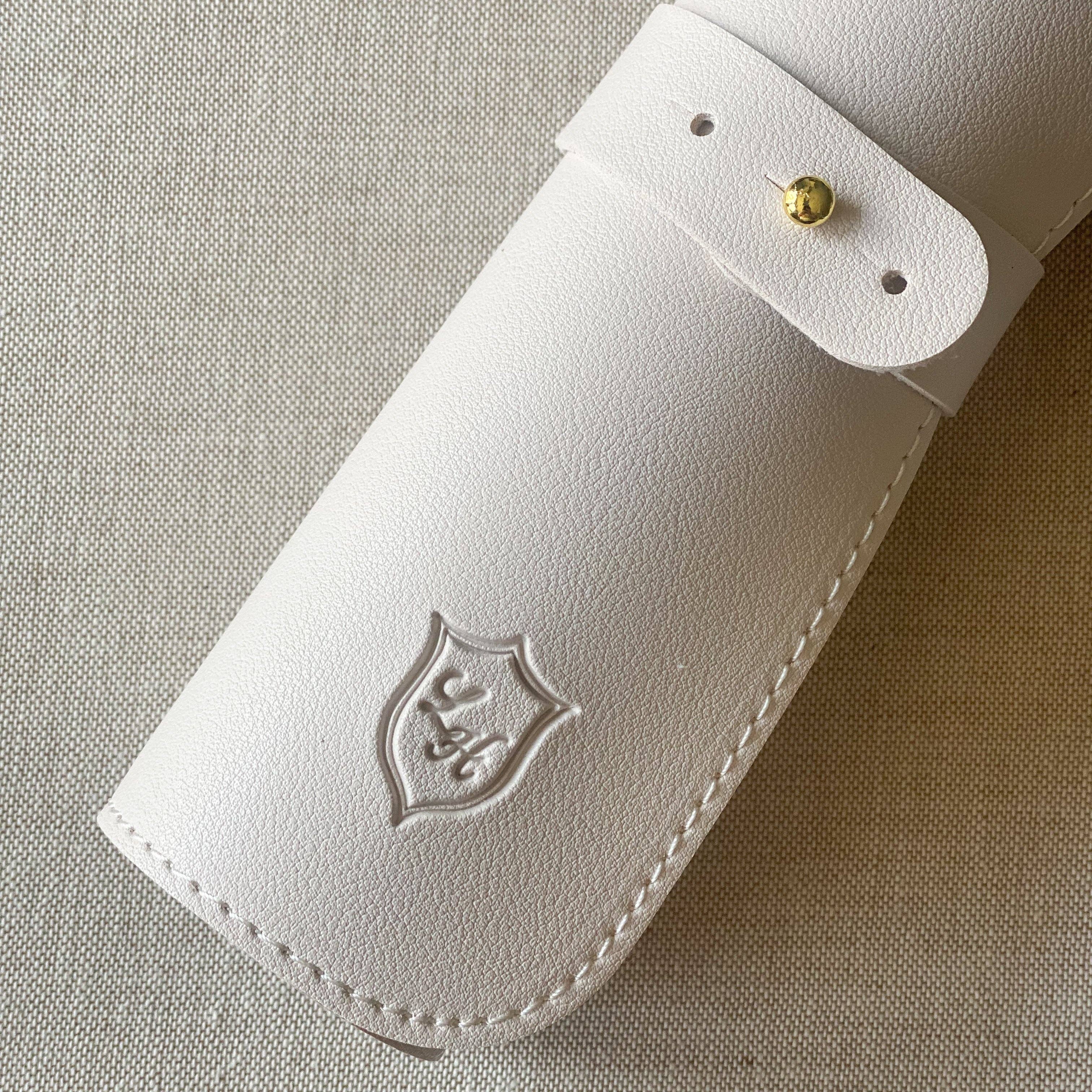 Vegan leather potting mat desk pad taupe blush blue green roll up plant care accessory Canada