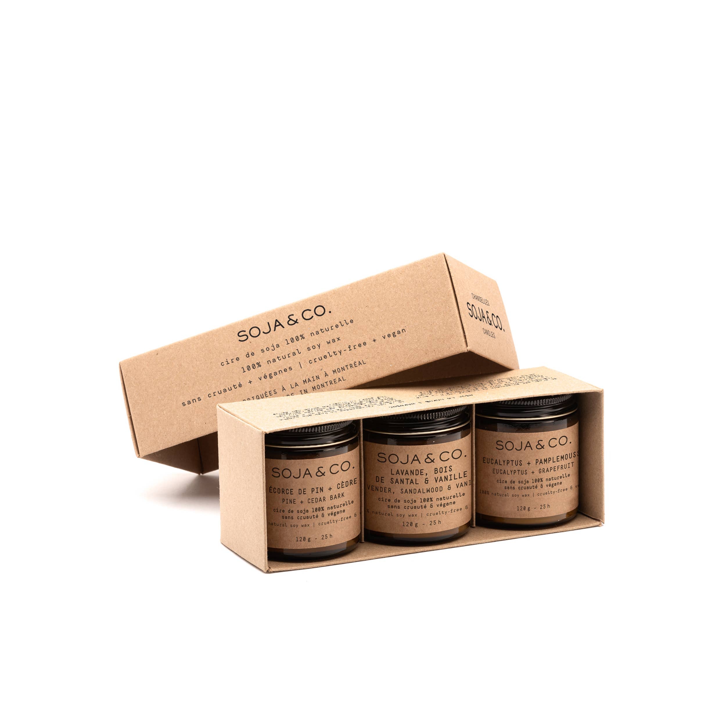 Soy Wax Candles Gift Set | Bestsellers